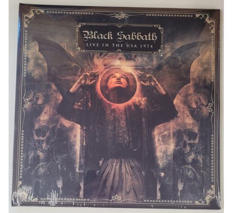 Black Sabbath - Live In The USA 1974 - Unofficial - Red Vinyl (2LP) Vinyl album