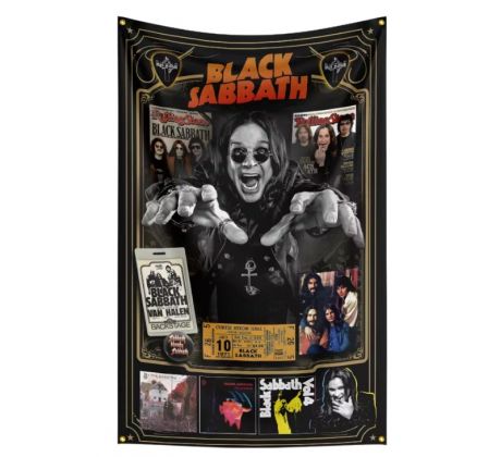 Black Sabbath - Ozzy Posters (Flag) Vlajka