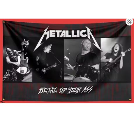Metallica - Metal Up Your (Flag) Vlajka