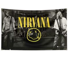 Nirvana - Live (Flag) Vlajka