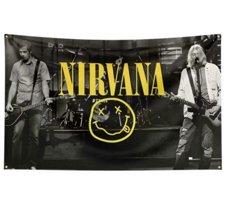Nirvana - Live (Flag) Vlajka