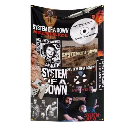 System of a Down - Album Covers (Flag) Vlajka