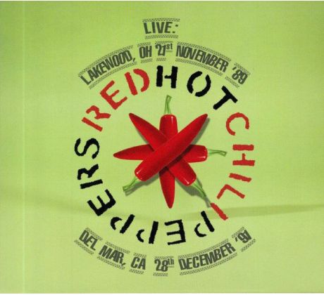 Red Hot Chili Peppers - Live - Lakewood 89 + Del Mar 91 (CD) audio CD album