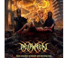 Profanation - Into Cascades Of Blood And Burning Soil (CD) audio CD album