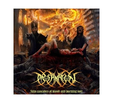 Profanation - Into Cascades Of Blood And Burning Soil (CD) audio CD album