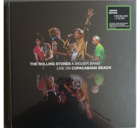 Rolling Stones - A Bigger Bang - Live In Copacabana Beach - Ltd. (2CD+2BD) audio CD album
