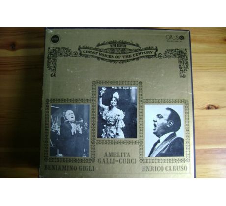 Second Hand Vinyl - V.A. - Great Voices Of The Century - Enrico Caruso, Amelita Galli-Curci, Beniamino Gigli (3LP-SH)