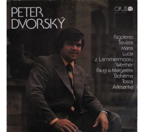 Second Hand Vinyl - Dvorský Peter - Peter Dvorský (LP-SH)
