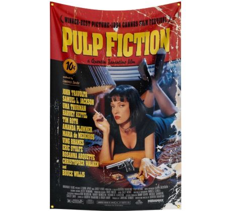 Film - Pulp Fiction (Flag) Vlajka