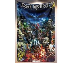 Iron Maiden - Eddie Hammer (Flag) Vlajka