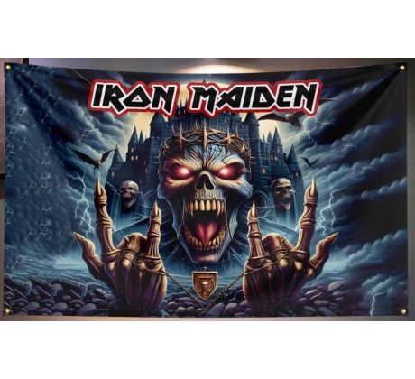 Iron Maiden - Eddie King (Flag) Vlajka