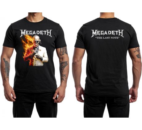 tričko Megadeth - The Last Note (t-shirt)
