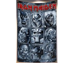 Iron Maiden - Eddie 3x3 (Flag) Vlajk