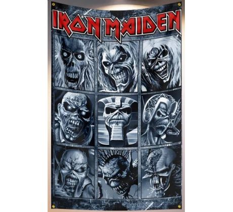 Iron Maiden - Eddie 3x3 (Flag) Vlajk