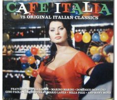 V.A. - Cafe Italia - 75 Original Italian Classics (Italo Pop) (3CD) Audio CD album