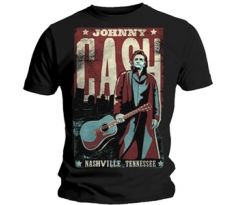 Tričko Cash Johnny - Nashville Tennessee (t-shirt)