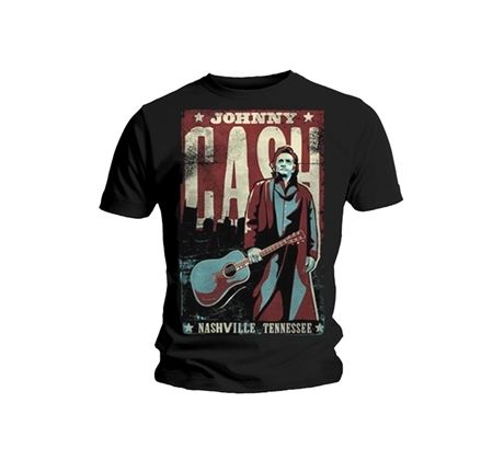 Tričko Cash Johnny - Nashville Tennessee (t-shirt)