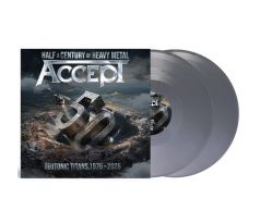 Accept - Teutonic Titans 1976 - 2026 (Solid Silver Vinyl) (2LP) Vinyl album