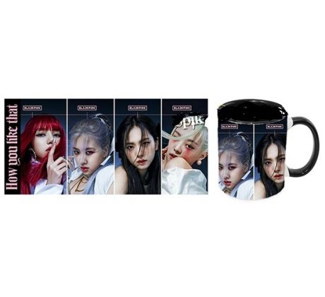 BLACKPINK - How You Like That Poster (mug/ hrnček) I CDAQUARIUS.COM Rock Shop