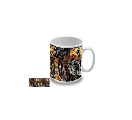 Kiss - Band (mug/ hrnček) I CDAQUARIUS.COM Rock Shop