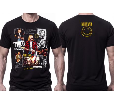 Nirvana - Kurt Cobain - Poster (NT) (t-shirt)