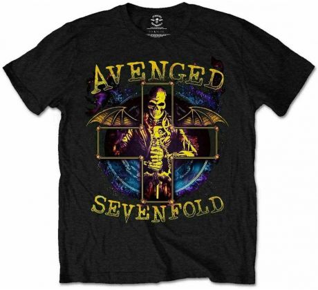 tričko Avenged Sevenfold - Bloody Skull Trelis (t-shirt) CDAQUARIUS.COM