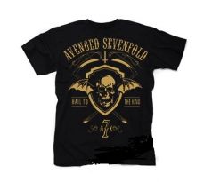 tričko Avenged Sevenfold - Hail To The King Golden Patch (t-shirt) CDAQUARIUS.COM