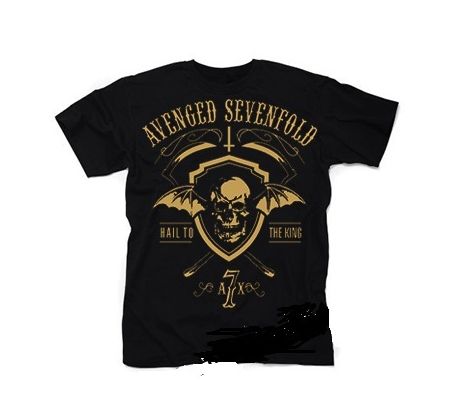 tričko Avenged Sevenfold - Hail To The King Golden Patch (t-shirt) CDAQUARIUS.COM