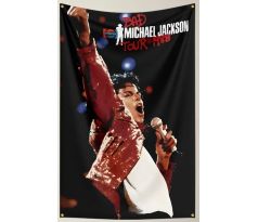 ackson Michael - Bad Tour 1988 (Flag) Vlajka