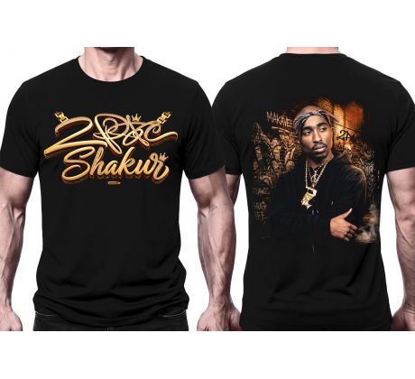 2 PAC Shakur - Golden (NT) (t-shirt)