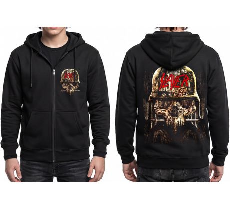 Mikina Slayer - Skull (Zip Hoodie)