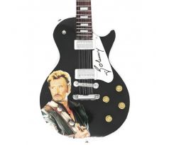 Mini Gitara HALLYDAY JOHNNY -Gibson Les Paul Signature (mini guitar)
