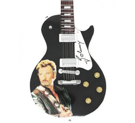 Mini Gitara HALLYDAY JOHNNY -Gibson Les Paul Signature (mini guitar)