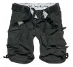 SURPLUS Division Cargo shorts BLACK CAMO (kapsáče krátke) I CDAQUARIUS.COM