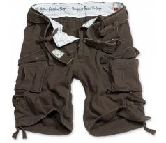 SURPLUS Division Cargo Shorts BROWN (kapsáče krátke) I CDAQUARIUS.COM