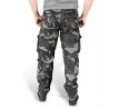SURPLUS Airborne Slimmy Trousers BLACK CAMO (nohavice kapsáče) I CDAQUARIUS.COM