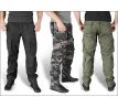 SURPLUS Airborne Slimmy Trousers BLACK (nohavice kapsáče) I CDAQUARIUS.COM