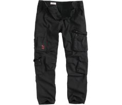 SURPLUS Airborne Slimmy Trousers BLACK (nohavice kapsáče) I CDAQUARIUS.COM