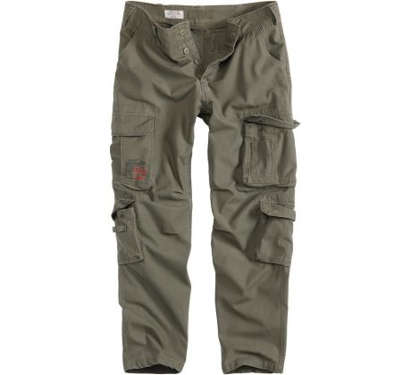 SURPLUS Airborne Slimmy Trousers OLIVE (nohavice kapsáče) I CDAQUARIUS.COM