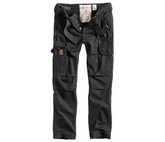SURPLUS Premium Slimmy Trousers BLACK (nohavice kapsáče) I CDAQUARIUS.COM