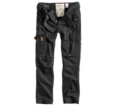 SURPLUS Premium Slimmy Trousers BLACK (nohavice kapsáče) I CDAQUARIUS.COM