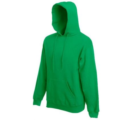 Mikina s kapucňou Classic KELLY GREEN (hoodie) I CDAQUARIUS.COM Rock Shop