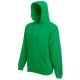 Mikina s kapucňou Classic KELLY GREEN (hoodie) I CDAQUARIUS.COM Rock Shop