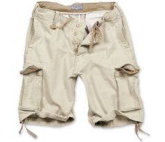 SURPLUS Vintage Shorts Washed BEIGE (kapsáče krátke) I CDAQUARIUS.COM