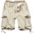 SURPLUS Vintage Shorts Washed BEIGE (kapsáče krátke)