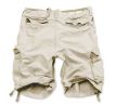 SURPLUS Vintage Shorts Washed BEIGE (kapsáče krátke) I CDAQUARIUS.COM