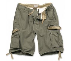 SURPLUS Vintage Shorts Washed OLIVE (kapsáče krátke) I CDAQUARIUS.COM