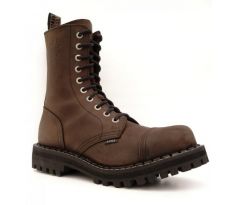 STEEL vysoké 10-D - Unisex - BROWN