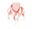 Arafat scarf - Red & White (šatka) I CDAQUARIUS.COM Rock Shop