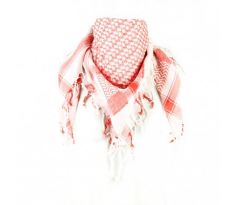 Arafat scarf - Red & White (šatka) I CDAQUARIUS.COM Rock Shop